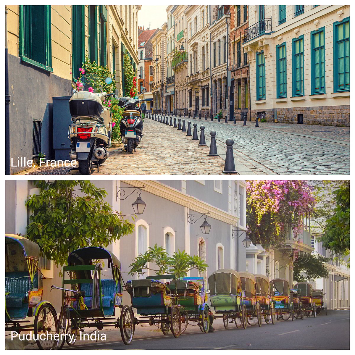 The French reigned over the union territory of Puducherry for 138 years